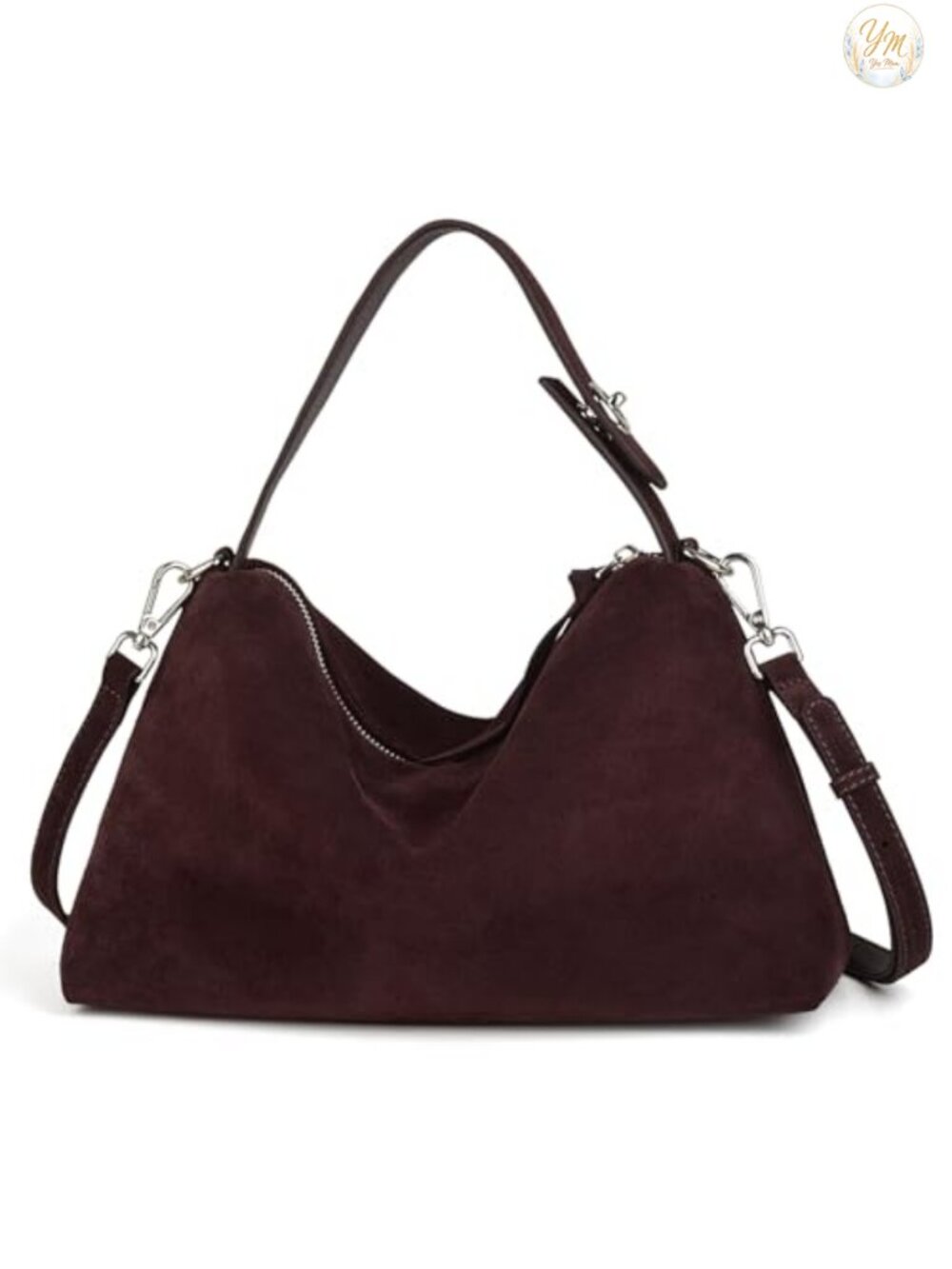 Premium Suede Leather Crossbody Bag Handbag Shoulder Bag Tote
